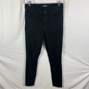 Express Black High Waist Skinny Jean Legging